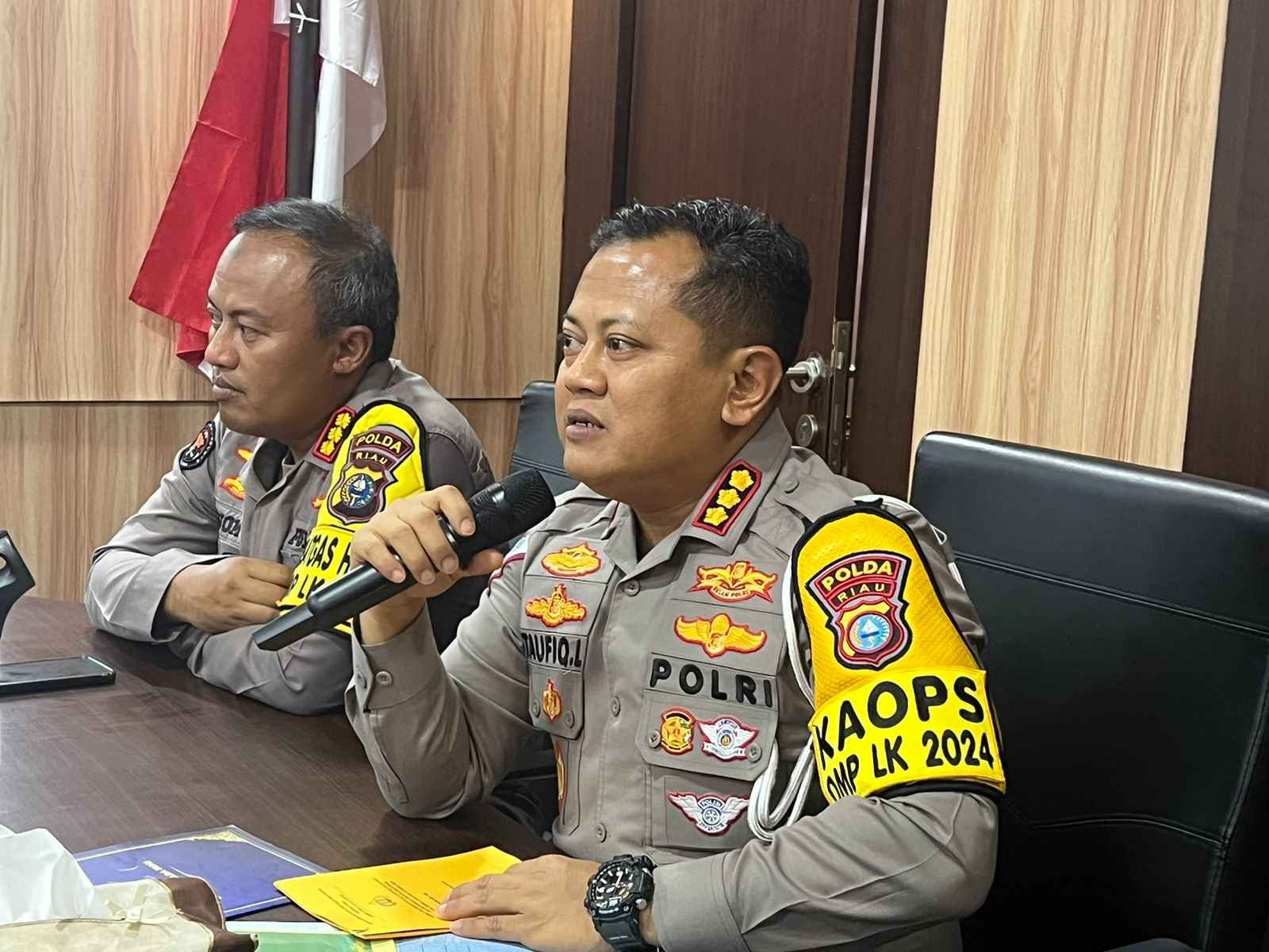 DIRLANTAS POLDA RIAU GELAR OPRASI ZEBRA LANCANG KUNING KURANGI ANGKA PELANGGARAN DAN KECELAKAAN